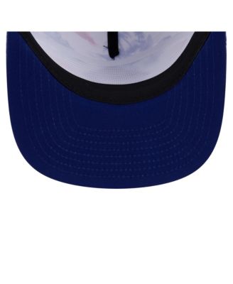 Men's White Texas Rangers Printed Island Golfer Snapback Hat