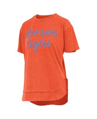 Women's&nbsp;Orange Clemson Tigers Poncho T-Shirt