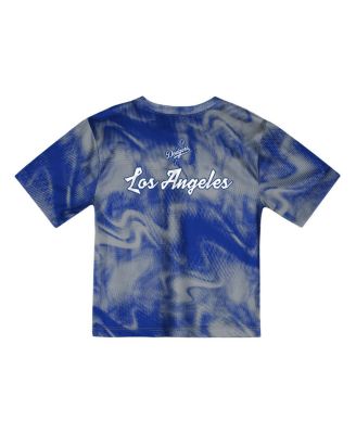 Preschool 2-Piece Gray Los Angeles Dodgers Hitter Infielder Set
