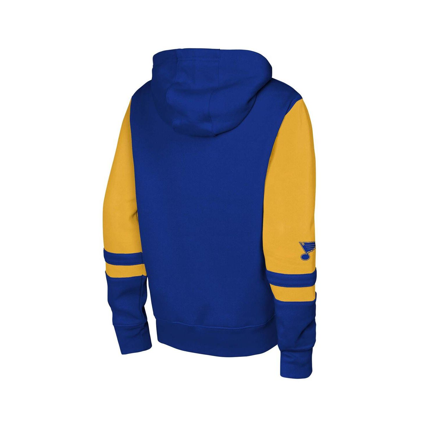 Big Boys and Girls Blue St. Louis Blues Face Off Full-Zip Hoodie