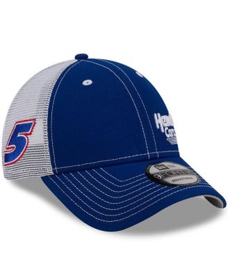 New Era - Men's Royal/White Kyle Larson Hendrickcars.com 9FORTY Trucker Adjustable Hat