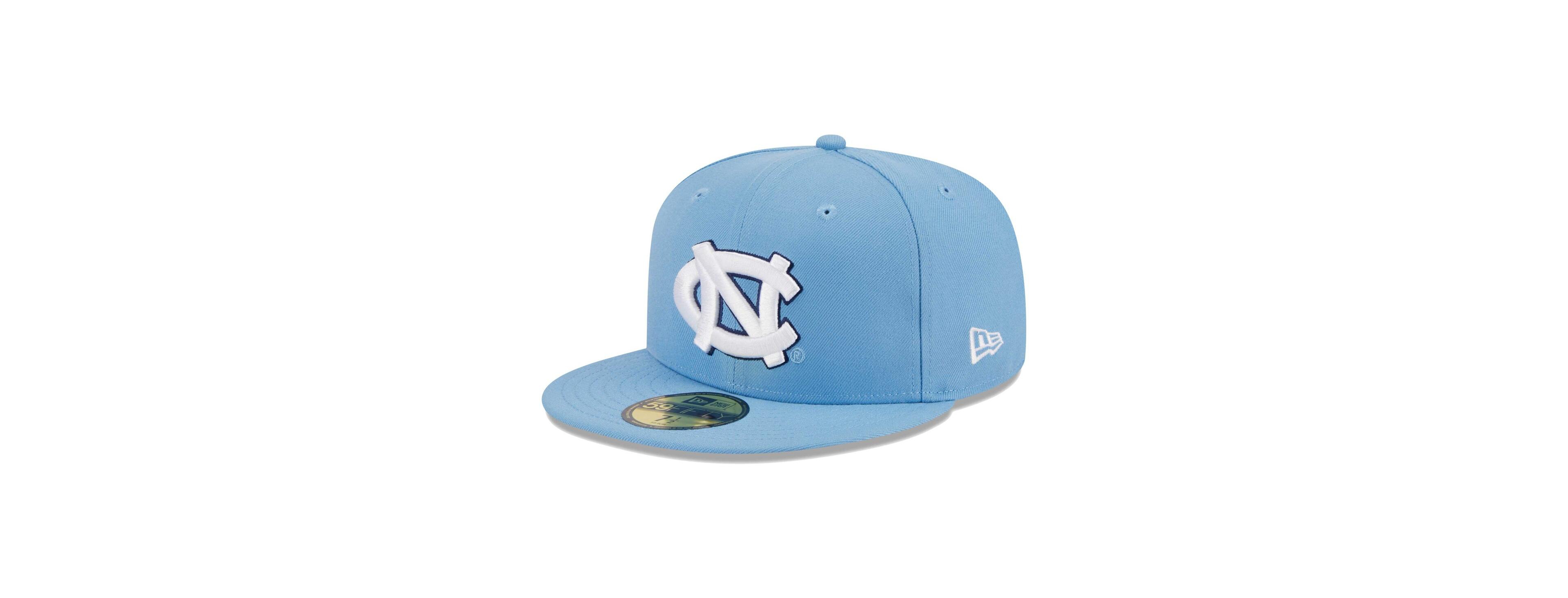 New Era Men's Light Blue North Carolina Tar Heels 59FIFTY Fitted Hat