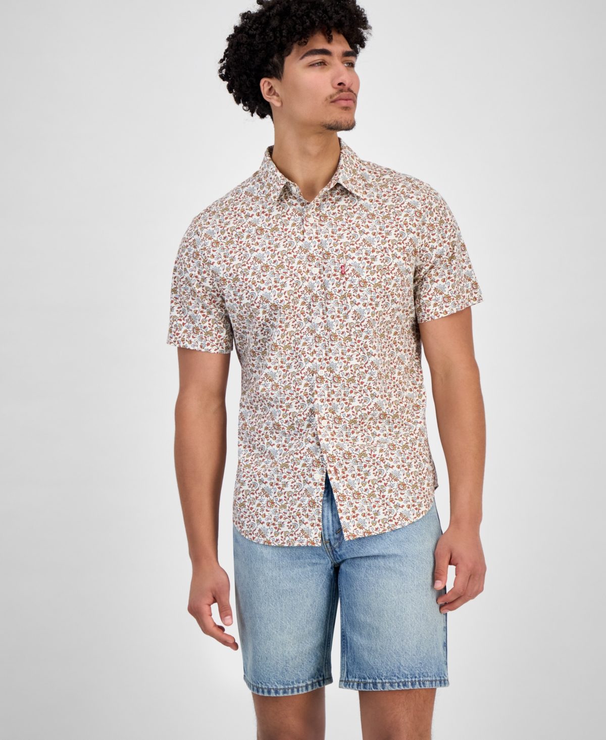 Levi's Men's Classic 1 Pocket Short Sleeve Regular Fit Shirt