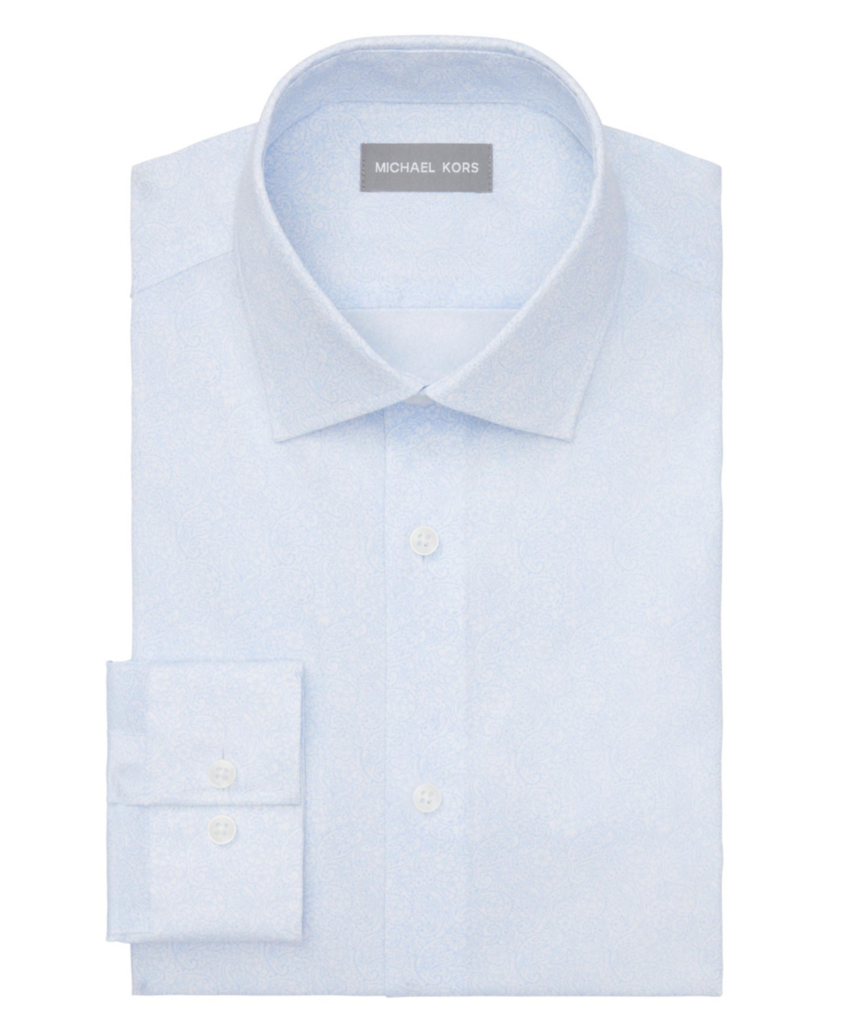 Michael Kors Men's Regular Fit Dress Shirt In Light Blue