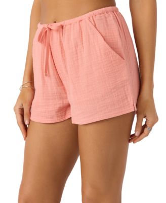 Juniors' Brenda Cotton Gauze Shorts