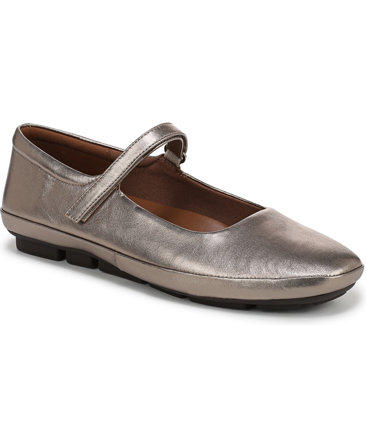NATURALIZER WOMEN'S BEHOLD ROUND TOE MARY JANE FLATS 