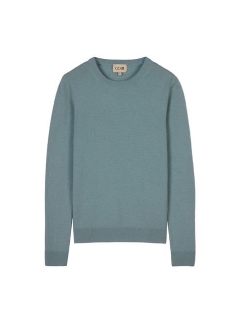 Женские Gobi Cashmere Women's Essential Cashmere Crewneck Sweater