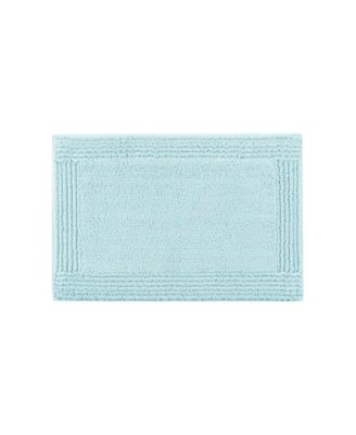 Splendor Reversible Tufted Cotton Bath Rug, 17" x 24"