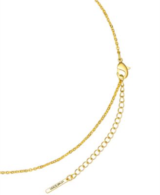 Cubic Zirconia Bow Layered Necklace Set