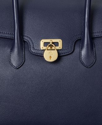 Pebbled Leather Extra-Large Tanner Satchel