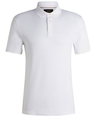 Men's Mercerized Cotton Regular-Fit Polo Shirt