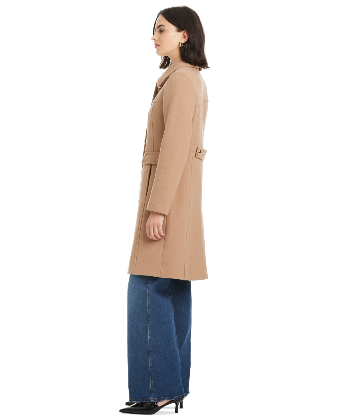 Kate Spade Women's Single-breasted Coat In Brown