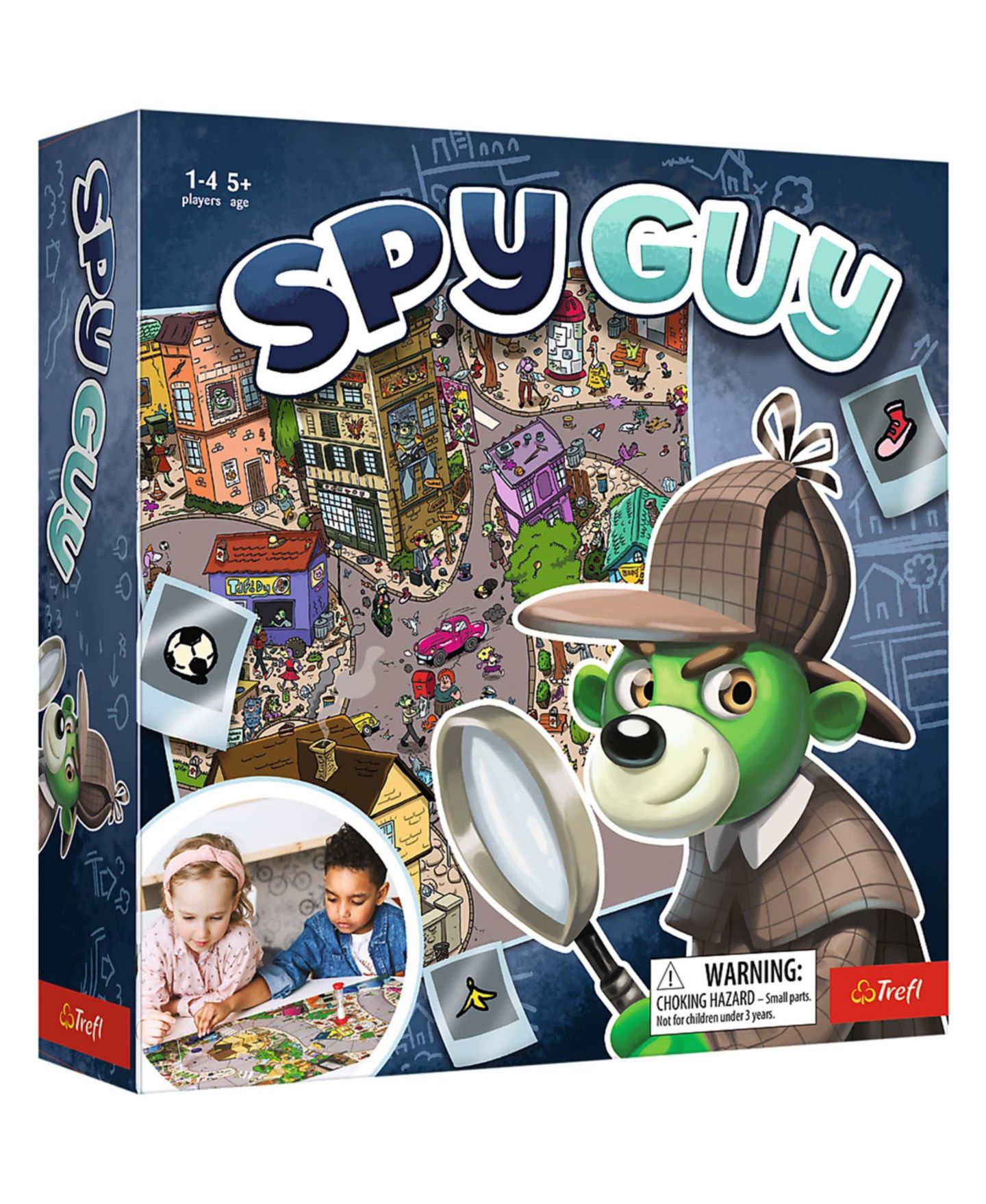 Детская настольная игра Trefl Spy Guy Cooperative Mystery Board Game, Ages 5+, цвет: Разноцветный — фото 1