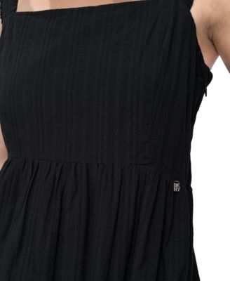 Women's Cotton Tiered Maxi Dress