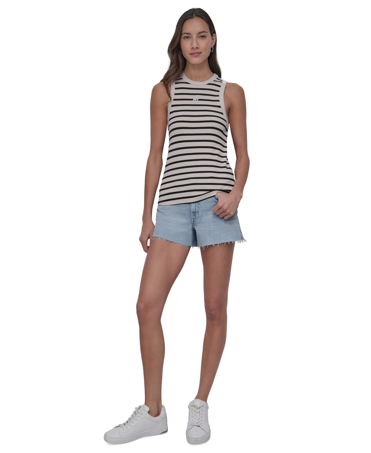 DKNY JEANS WOMEN'S CREWNECK TANK 