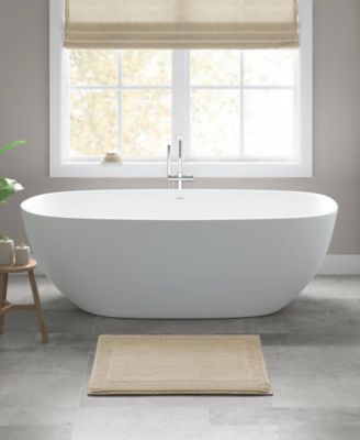 Splendor Reversible Tufted Cotton Bath Rug, 20" x 30"