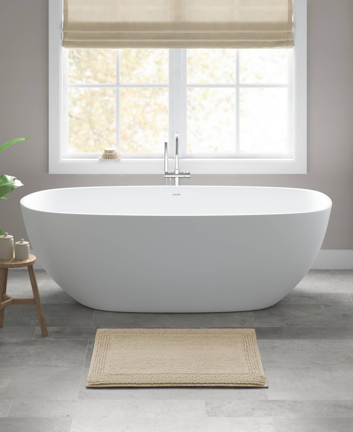 Madison Park Signature Splendor Reversible Tufted Cotton Bath Rug, 20" X 30"