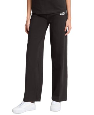 Puma - Women's Essential Logo Mid-Rise Full-Length Pants
