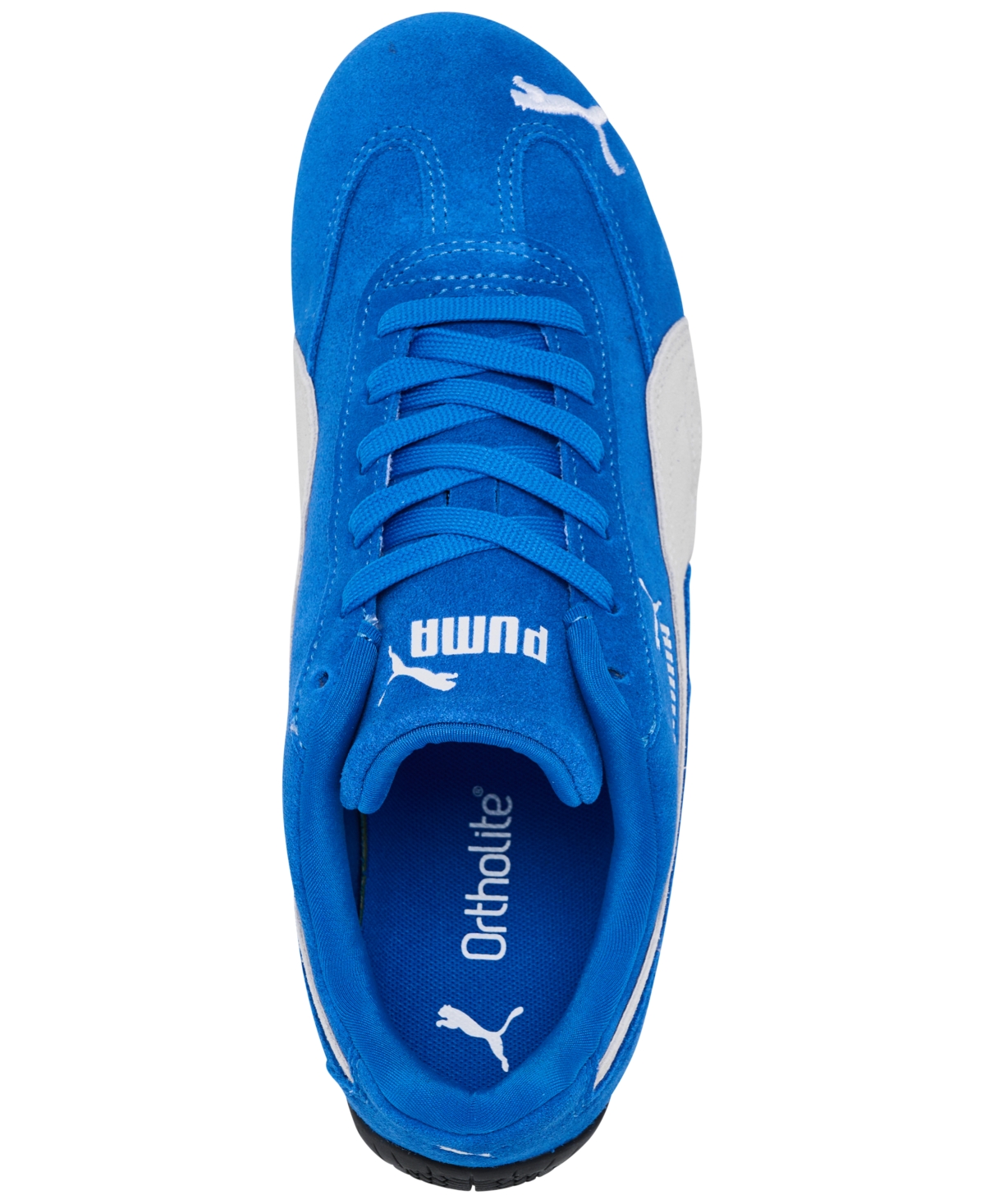Shop Puma Women's Speedcat Og Running Sneakers From Finish Line In Team Royal,white