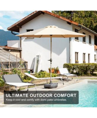 9FT Patio Umbrella, Outdoor Table Umbrella with