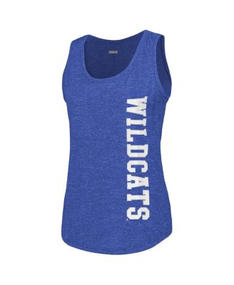 Women's Royal Kentucky Wildcats Cades Cape Omni-Wick Tri-Blend Tank Top