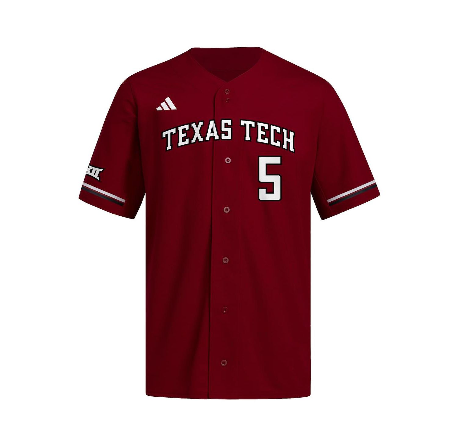 Men's Patrick Mahomes Red Texas Tech Red Raiders Replica Baseball Jersey