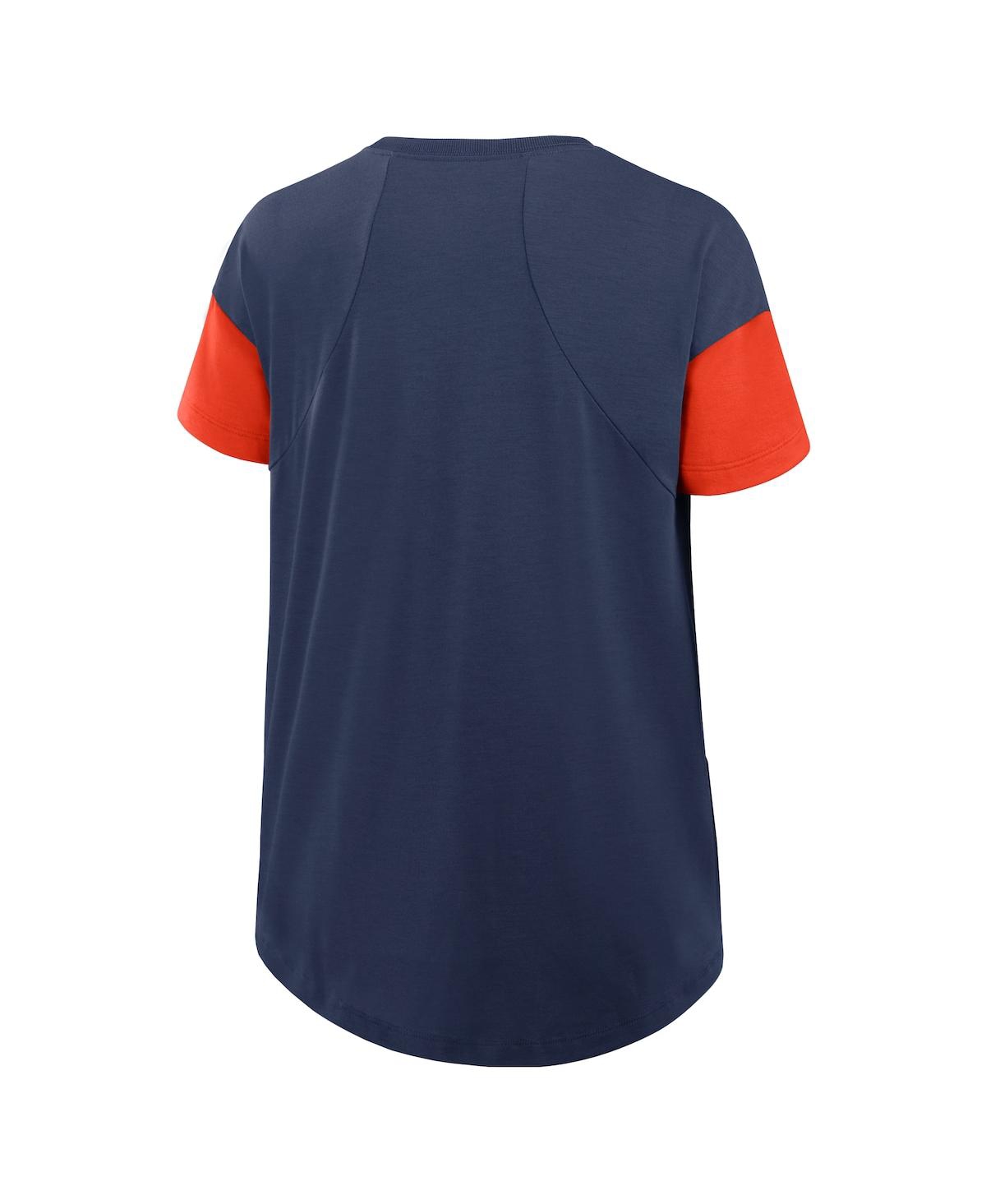 Nike Women's Navy Houston Astros Flowy Fashion T-shirt In Navy