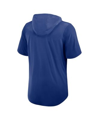 Men's Royal Philadelphia Phillies Tri-Blend Performance Hoodie T-Shirt