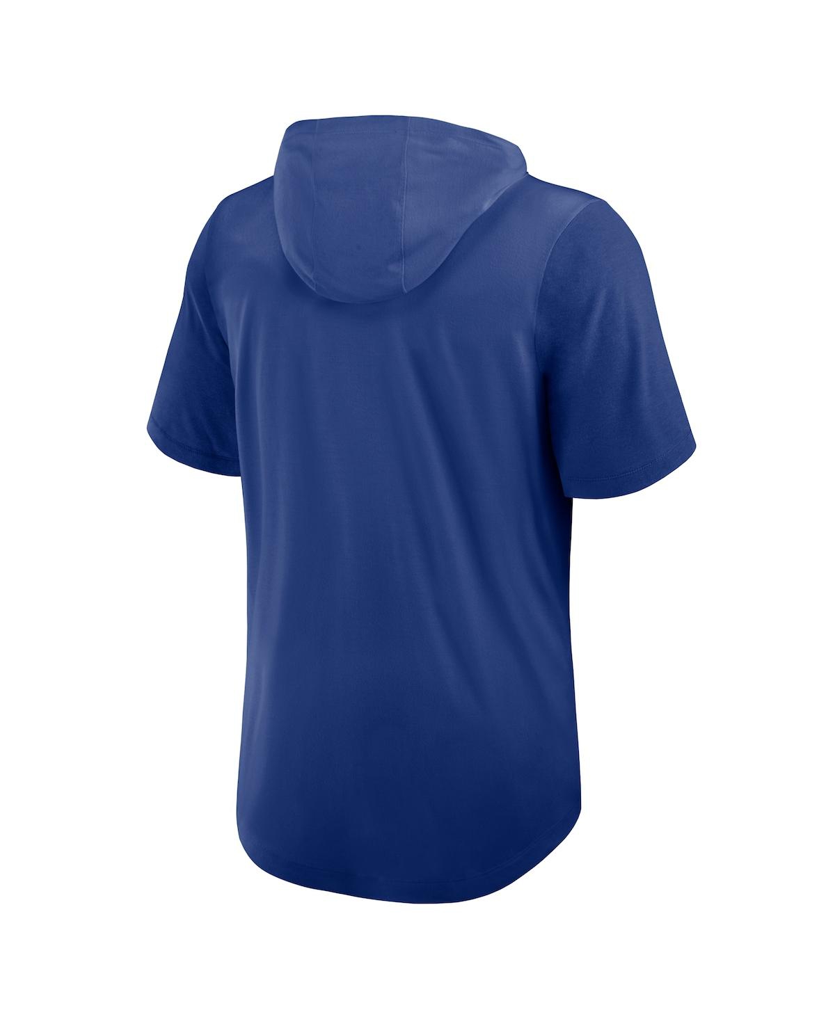 Nike Men's Royal Philadelphia Phillies Tri-blend Performance Hoodie T-shirt In Royal