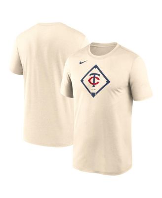 Nike - Men's Cream Minnesota Twins Icon Legend Performance T-Shirt