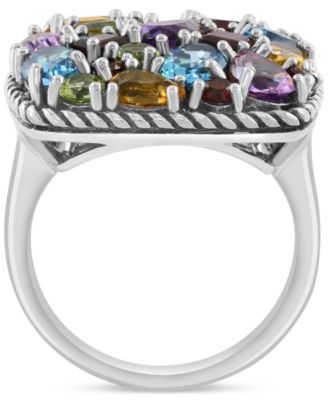 EFFY&reg; Multi-Gemstone Statement Ring (7 ct. t.w.) in Sterling Silver