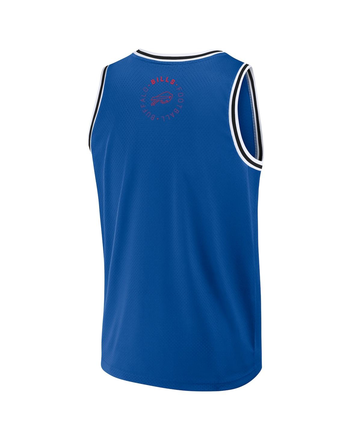 Fanatics Men's Royal Buffalo Bills Elements Future Ground Jersey Tank Top In Royal