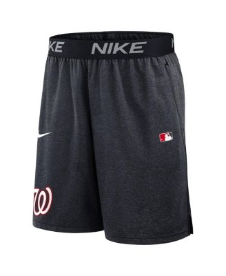 Men's Navy Washington Nationals Authentic Collection Performance Knit Shorts