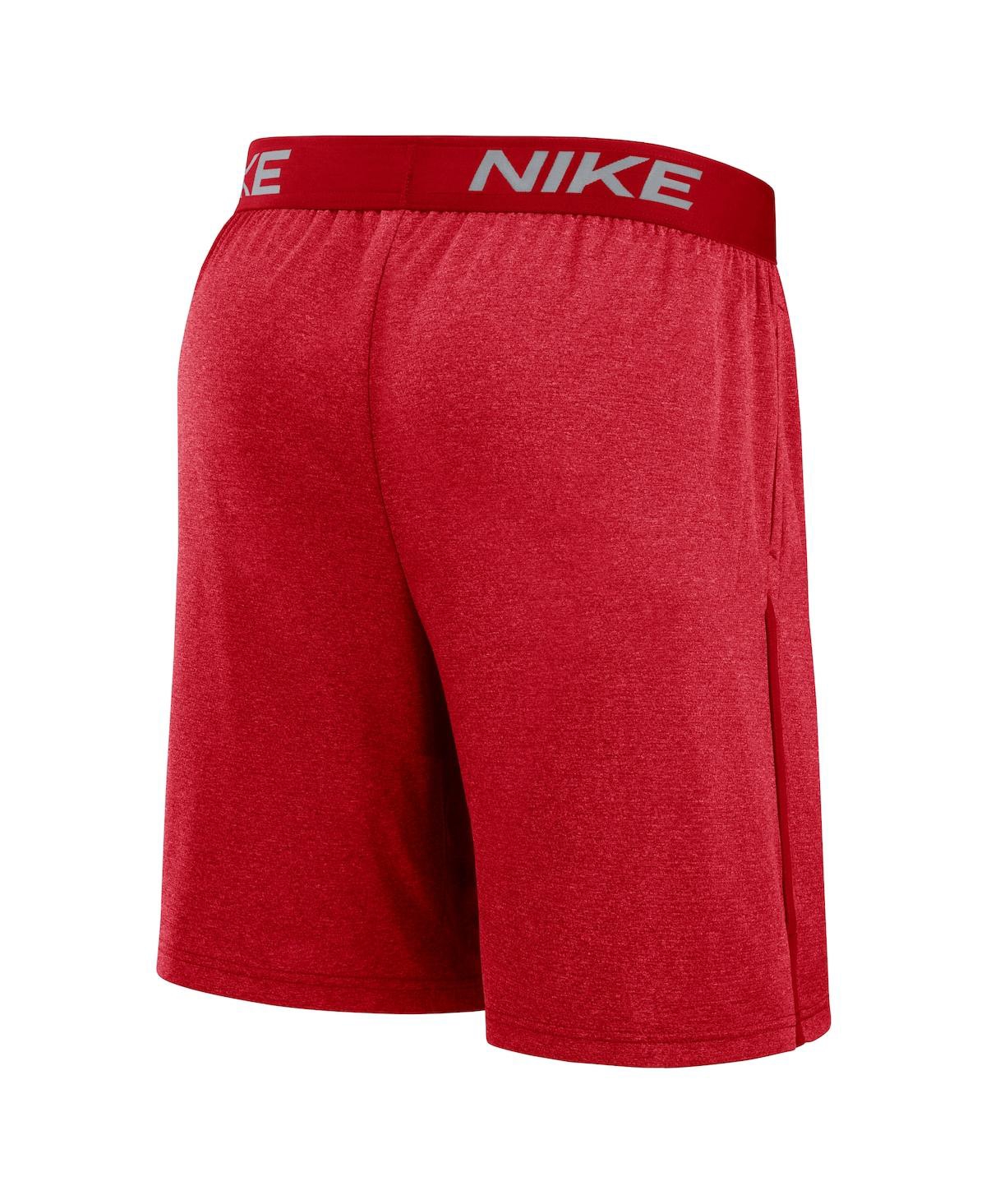 Nike Men's Red St. Louis Cardinals Authentic Collection Performance Knit Shorts In Red