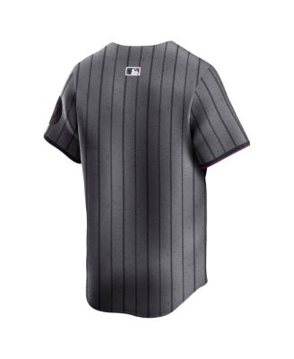 Men's Gray New York Mets City Connect Limited Jersey
