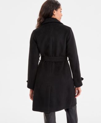 Women's Double-Breasted Belted Trench Coat