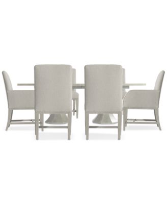 Cornelia 7-Pc. Dining Set (Rectangular Table, 4 Side Chairs & 2 Arm Chairs)