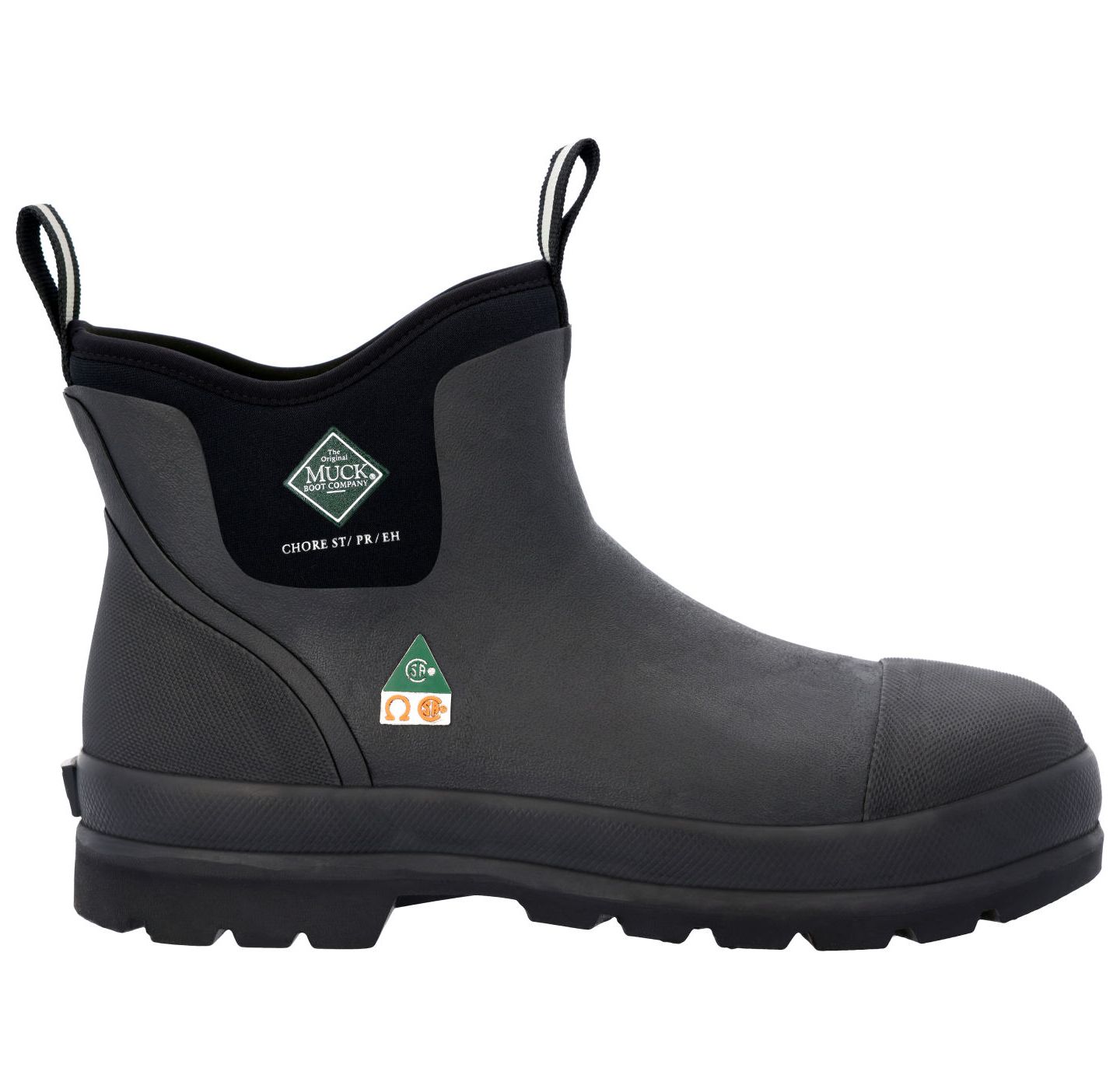 Мужские ботинки MUCK Chore Classic CSA Steel Toe Boot, цвет: Чёрный — фото 7
