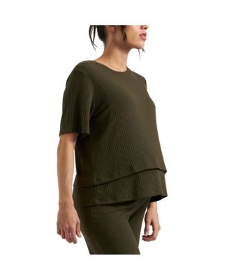 Maternity Ripe Mike Rib Nursing Top