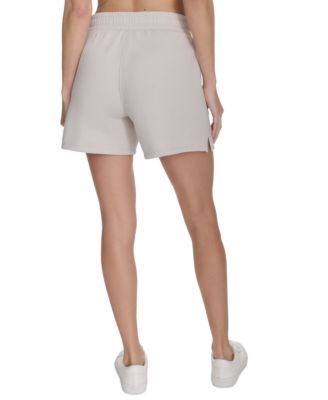 Women's Smocked Waistband Midi Shorts