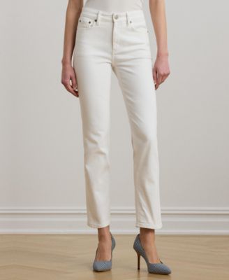 Women's High-Rise Straight Ankle Jeans