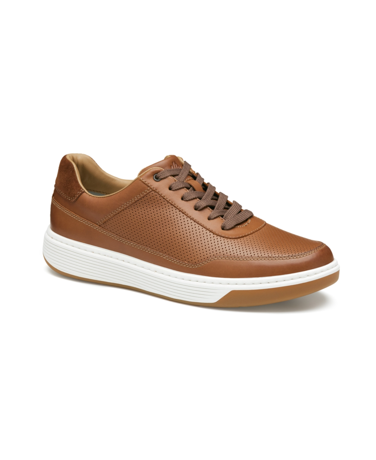 Men's Dawson Perforated U-Throat Sneakers - Black Full Grain