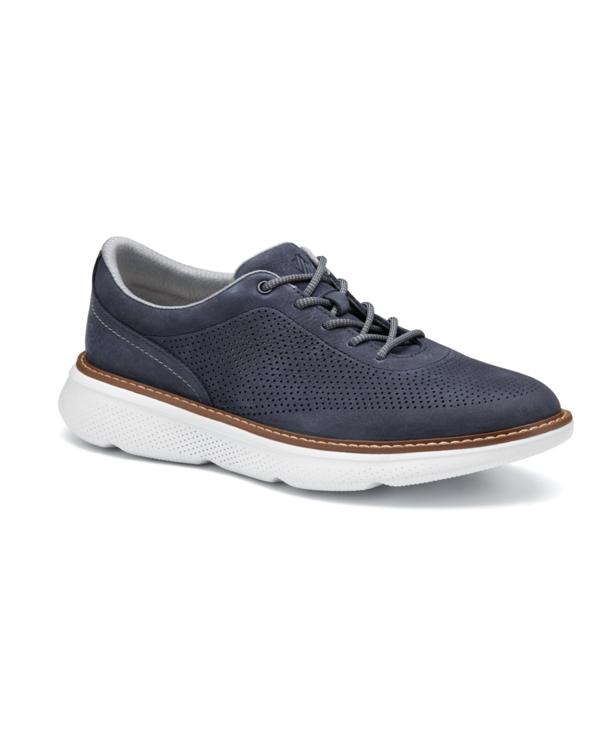 Men's Hayden Perforated U-Throat Sneakers - Denim Nubuck