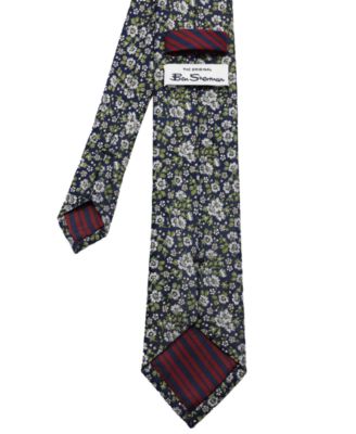 Men's Ditsy Floral Silk Tie