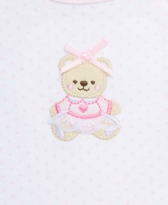 Baby Girls Sweet Bear Cotton Gift Box, 6 Piece Set