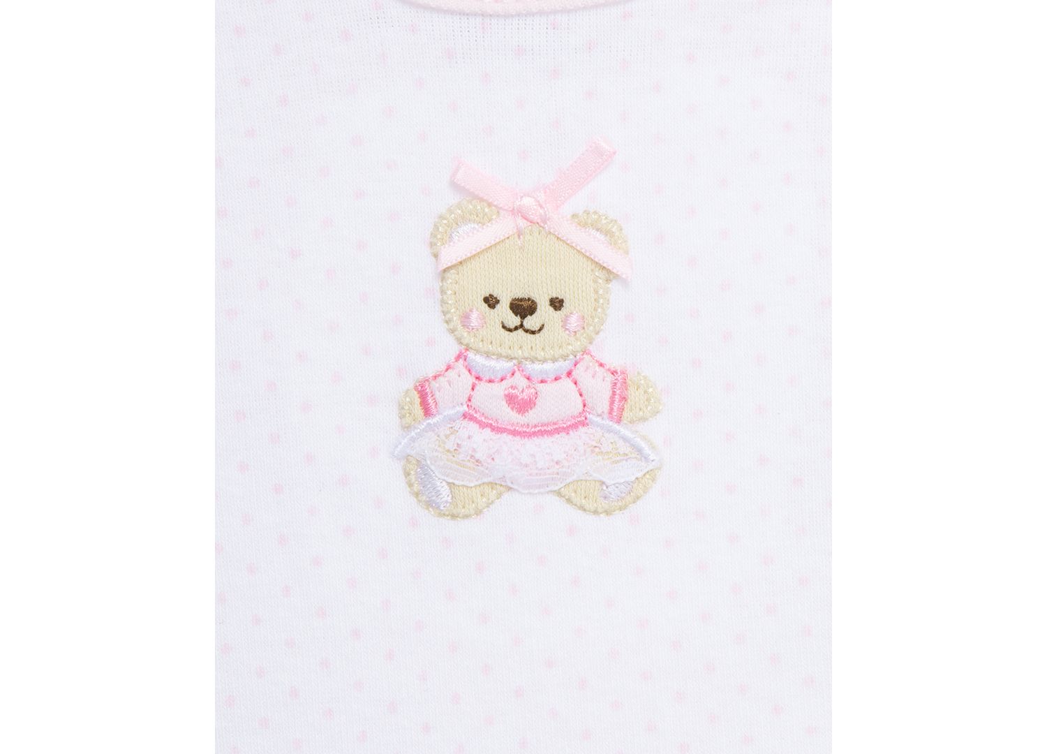 Baby Girls Sweet Bear Cotton Gift Box, 6 Piece Set