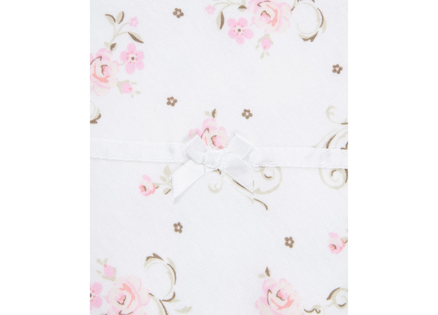 Baby Girls Cotton Vintage Rose Gift Box, 6 Piece Set