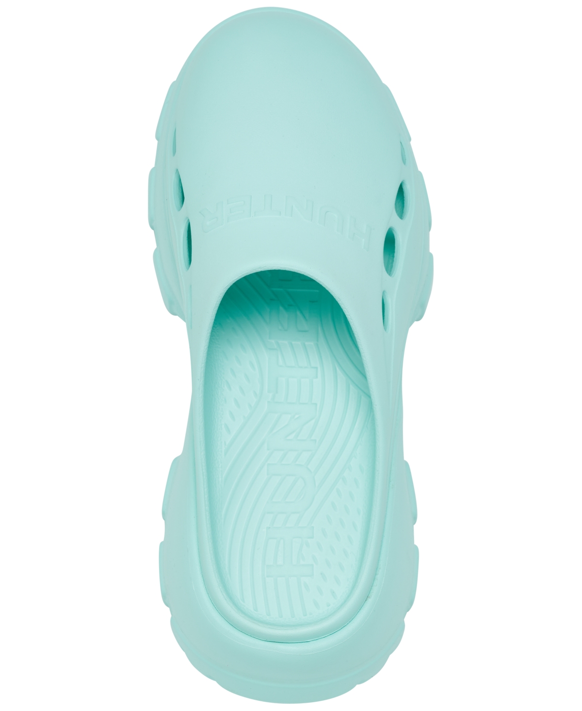 Shop Hunter Women's Bryce Slip-on Closed Toe Casual Clog Sandals From Finish Line In Light Blue
