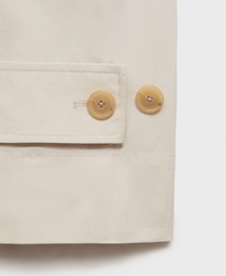 Women's Oversized Cotton Trench Coat