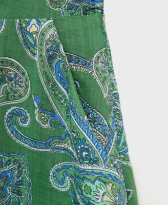 Women's Paisley Ramie Dress